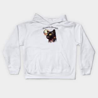 Witch's Black Cat Kids Hoodie